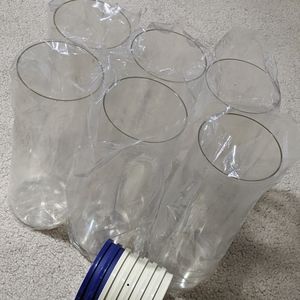 Vintage 80s Kitchen Containers Set of 6